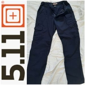 3/$25 5.11 Tactical cargo pants mens 32x34 work hunt outdoor sport camp blue